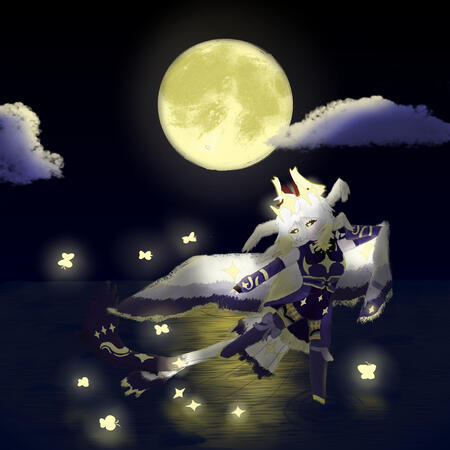 Moonlight dancers